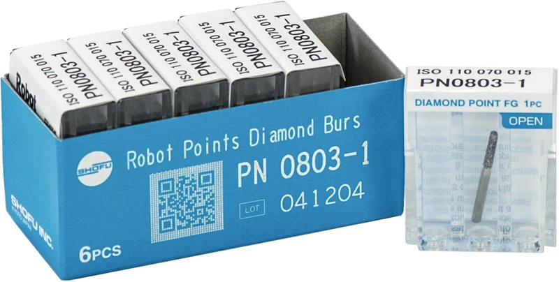 Robot Points FG  Packung  6 Stück FG, Figur Zylinder, 7 mm, ISO 015