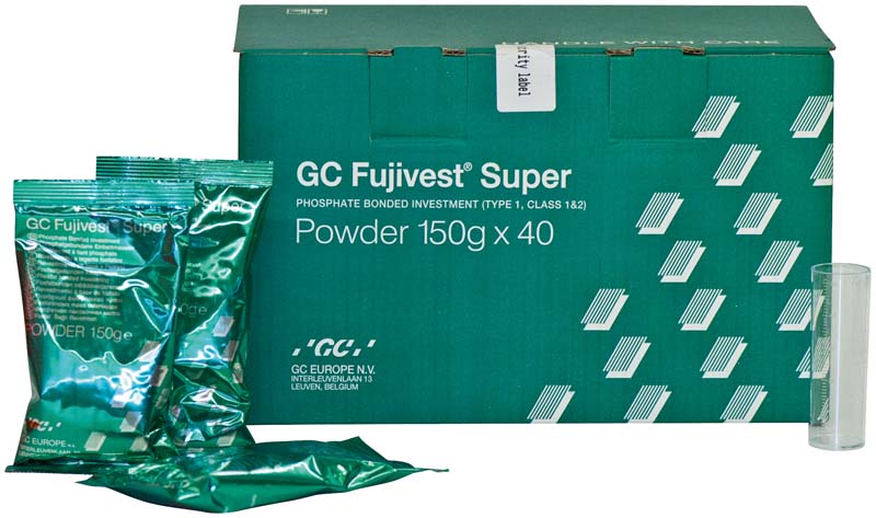 GC Fujivest Super®  Karton  40 x 150 g Beutel ohne Flüssigkeit