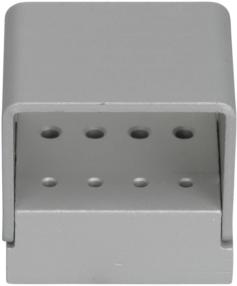 Eco Bloc  Stück  silber, MX für 8 Löcher (4 x RA, 4 x FG)