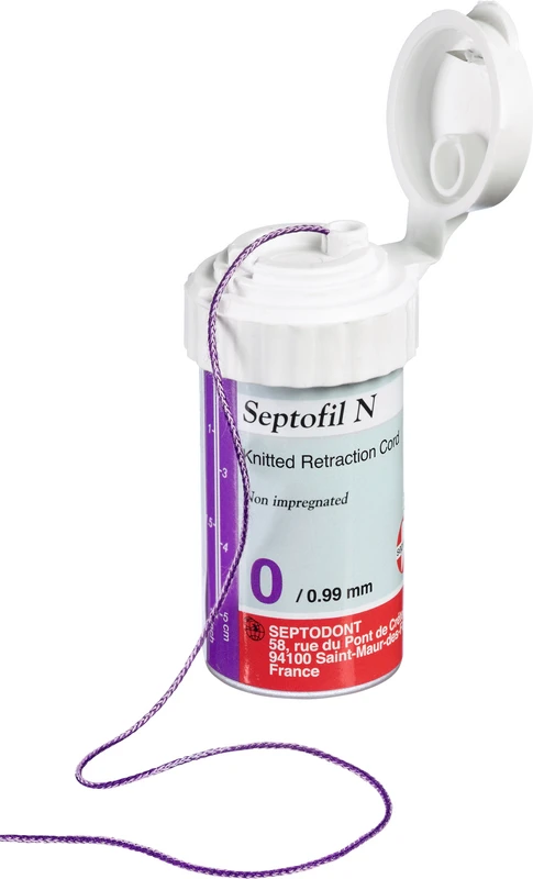 Septofil N   Dose  N 0, dick, lila, Ø 0,99 mm