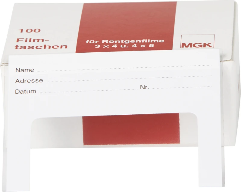 Dentalfilmbeutel  Packung  100 Stück Nr. 186