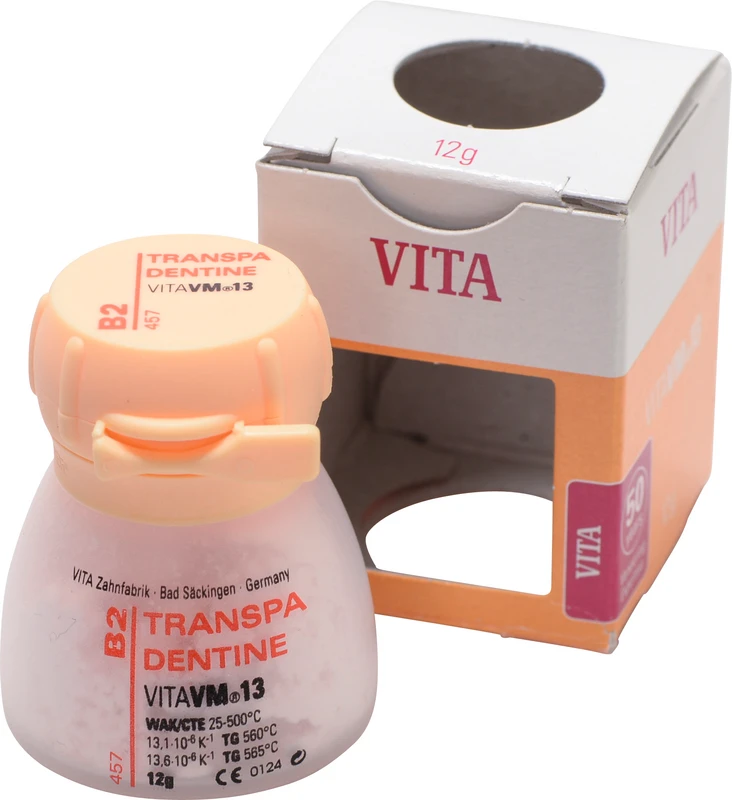 VITA VM® 13 classical A1-D4®  Packung  12 g Pulver transpa dentine B2