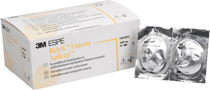 RelyX Unicem  Packung  20 Aplicap Kapseln weiß opak