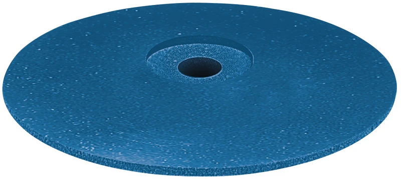 EVE UNIVERSAL blau  Packung  10 Stück unmontiert, blau mittel, Figur Linse, 18 x 3,5 mm