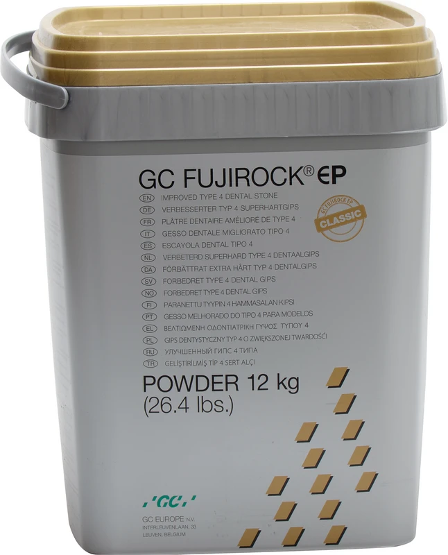 GC FUJIROCK® EP Classic Line  Eimer  12 kg Gips goldbraun