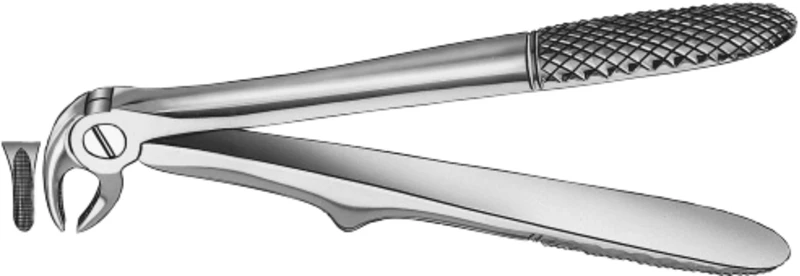 Kinderzahnzangen nach Klein  Stück  280\5, UK Schneidezähne