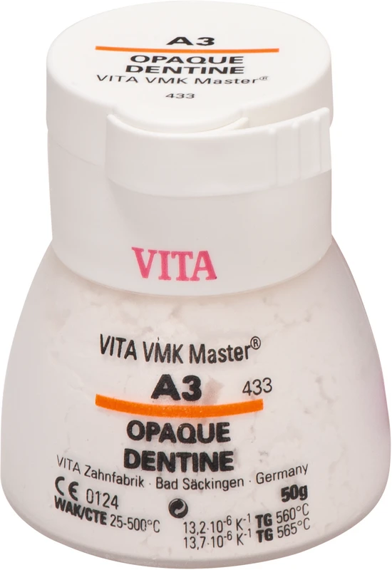 VITA VMK Master® VITA classical A1-D4®  Dose  50 g Pulver opaque dentin A3