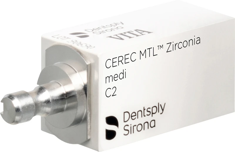 CEREC MTL Zirconia  Packung  2 Stück medi C2