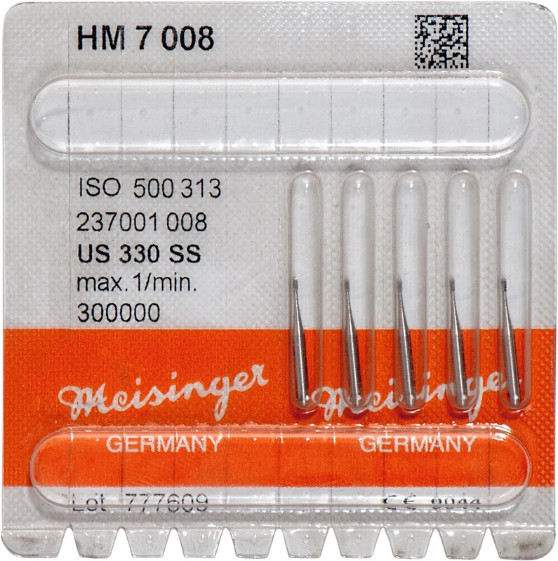 HM-Bohrer 7  Packung  5 Stück FGS, Figur 237, 1,8 mm, ISO 008