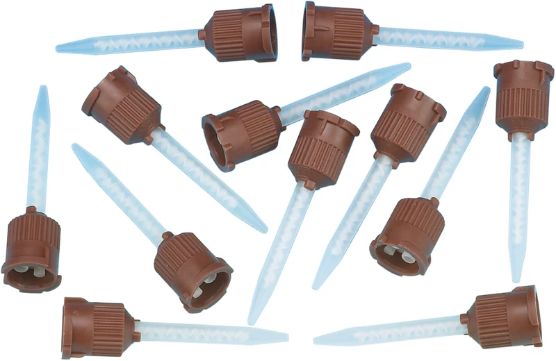 KwikkDam MISCHKANÜLE MCN  Beutel  50 Stück braun\weiß