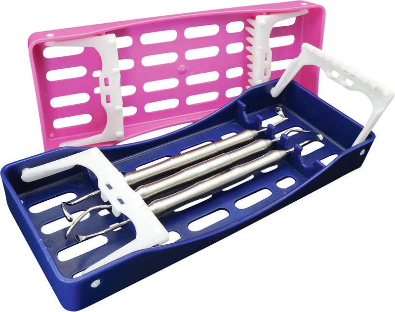 Sinuslift Elevatoren   Set  3 Elevatoren (Typ 1, Typ 2, Typ 3), 1 SteriWashTray blau