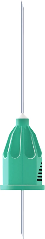 transcodent Painless Steel Einmal-Injektionskanülen  Packung  100 Stück grün, G30 0,3 x 23 mm