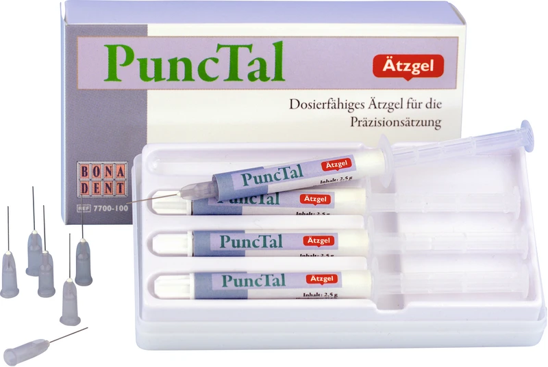 PuncTal® Ätzgel  Packung  4 x 2,5 g Spritzen