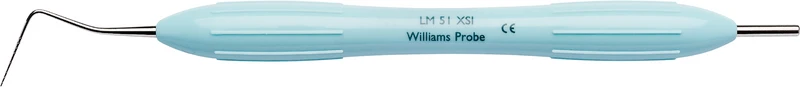 LM Williams-Parodontometer  Stück  hellblau, LM-ErgoMax Griff