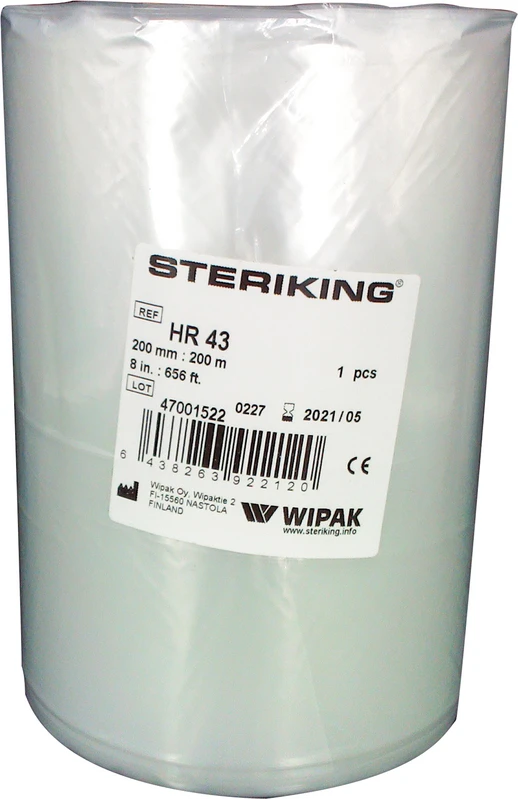 Heissluftrollen  Rolle  200 m, 200 mm