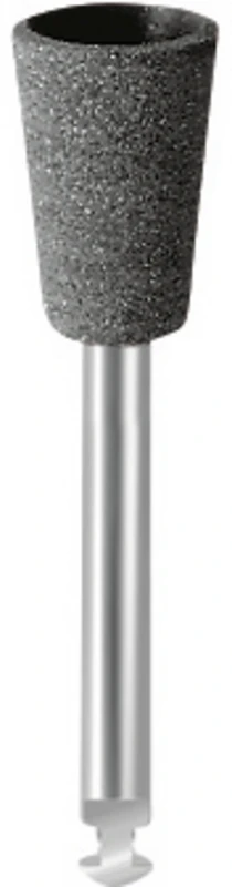 EVEFLEX Polierer  Packung  100 Stück schwarz grob, RA, Figur umgekehrter Kegel, 6,5 x 9,5 mm