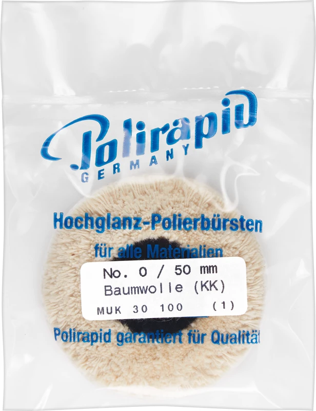 Plüschmullen  Stück  mit Kunststoffkern, Baumwollplüsch, Ø 50 mm, S: 18 mm