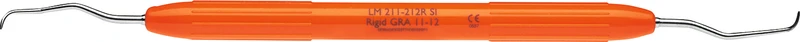LM Gracey Rigid   Stück  Figur 11\12, mesial, für Posterior, orange, LM-ErgoNorm Griff