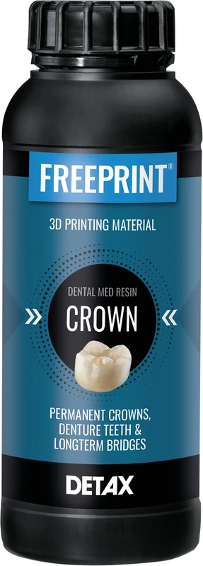 Freeprint® crown  Flasche  500 g Kunststoff 385 nm, A1