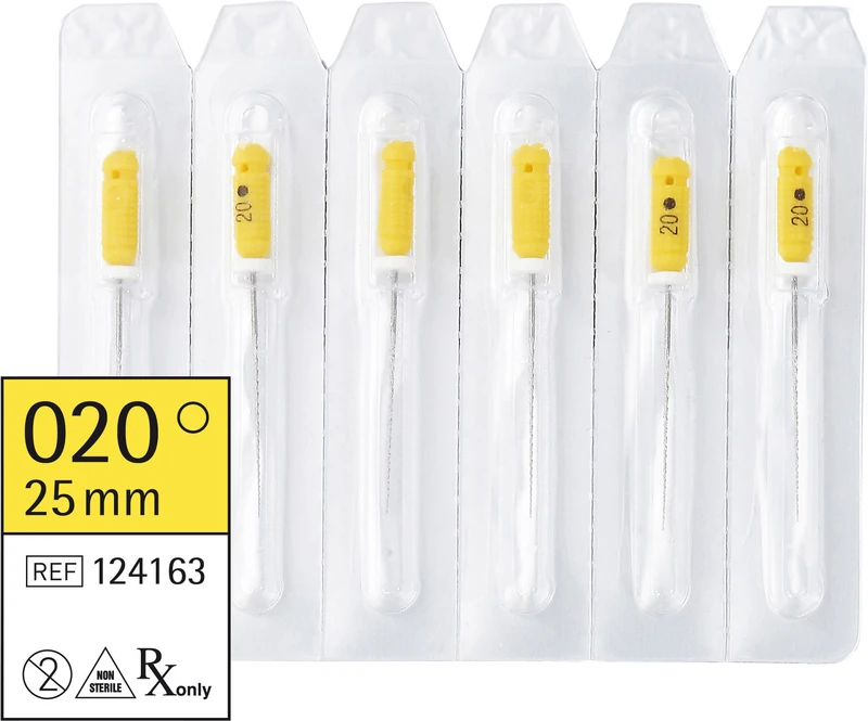 smart Hedstroemfeilen  Packung  6 Stück 25 mm ISO 020