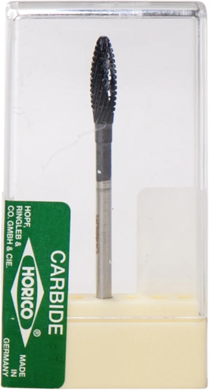 HM-Fräser 277  Stück  schwarz besch., Querhieb, aggressiv, HP, Figur S277, 13 mm, ISO 040