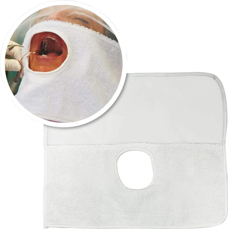 SafeDrape Frottee Gesichtstücher  Packung  12 Stück weiß