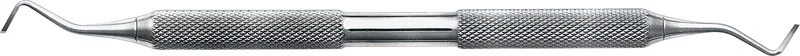Gingivalrandschräger  Stück  1 mm, 17 cm, distal, Rundgriff