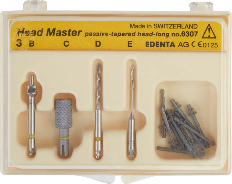 HeadMaster konisch, passiv  Sortiment  Gr. 3, lang