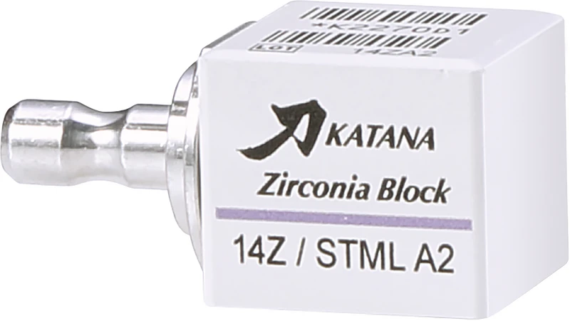 KATANA Zirconia Block  Packung  5 Stück Größe 14Z, A2