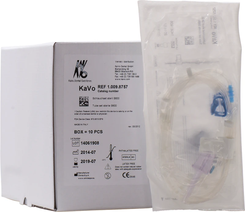 Schlauchset S600  Packung  10 Stück steril