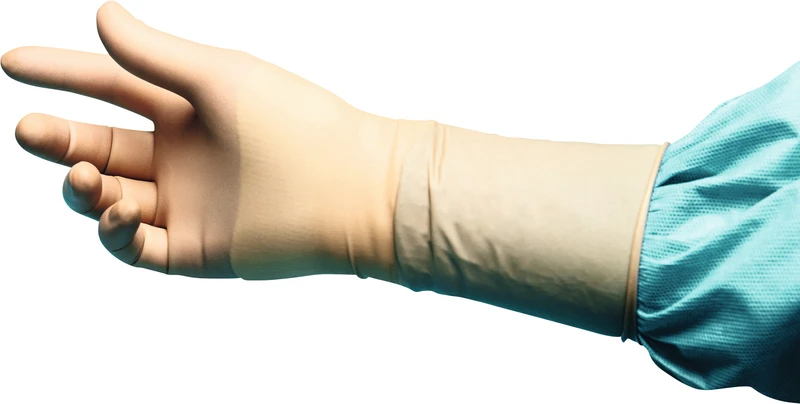 Peha®-neon latexfree  Packung  50 Paar puderfrei, braun, Größe 7