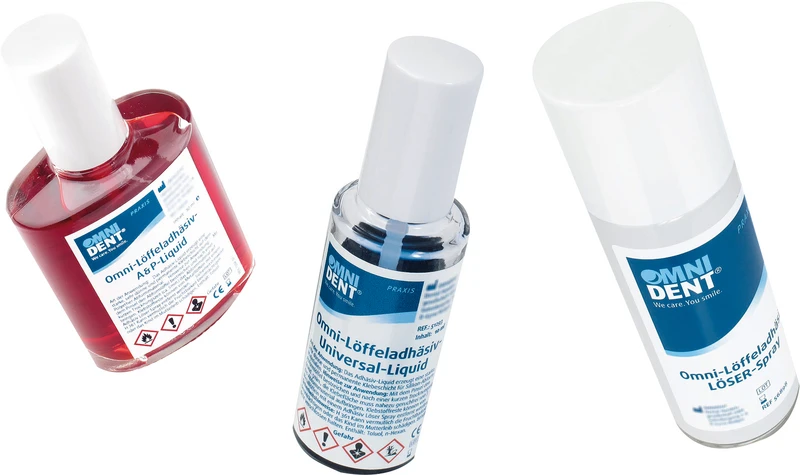 Löffeladhäsive  Flasche  10 ml Silikon blau
