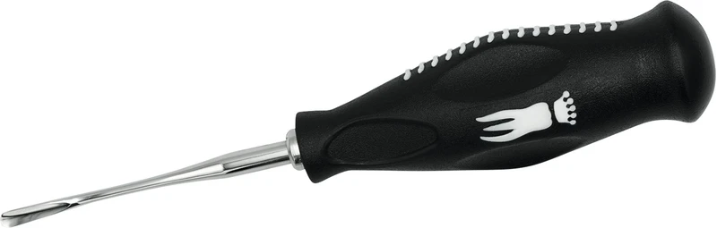 PeriLux dual-edge   Stück  invert gebogen, 4 mm, ErgoTouch schwarz