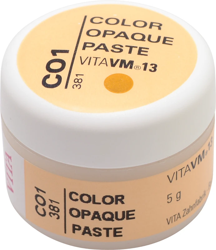 VITA VM®13 Zusatzmassen  Dose  5 g Paste color opaque CO1