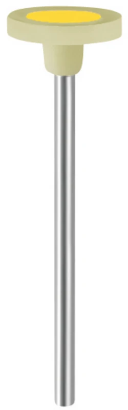 EVE DIAPRO  Stück  gelb fein, HP, Figur Rad, 11 x 2 mm