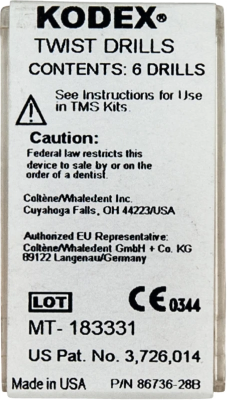 TMS® LINK  Packung  6 KODEX Drills Reg.\Link Plus K 96 gold
