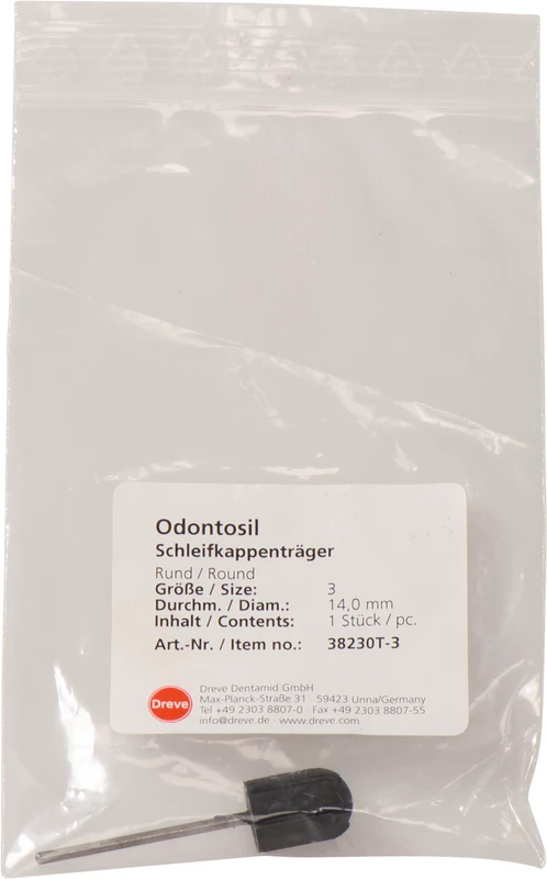 Träger für Schleifkappen  Stück  Träger Ø 13 mm, Größe 3 für Schleifkappen D38230S3