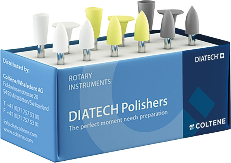 DIATECH ECO Line  Packung  12 Stück (3x Kelch, 3 x Scheibe, 6 x Spitze) sortiert, RA