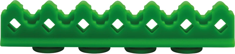 Silikon-Steg Auflagen  Stück  grün, für 6 Instrumente, 3029S+Clip