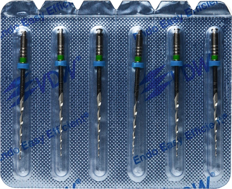 Mtwo®   Blisterpackung  6 Instrumente ABT 21 mm, 31 mm, Taper.06, ISO 035