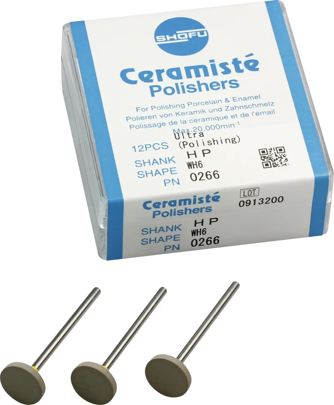 Ceramisté  Packung  12 Stück gelb ultra, HP, Figur WH6, ISO 120