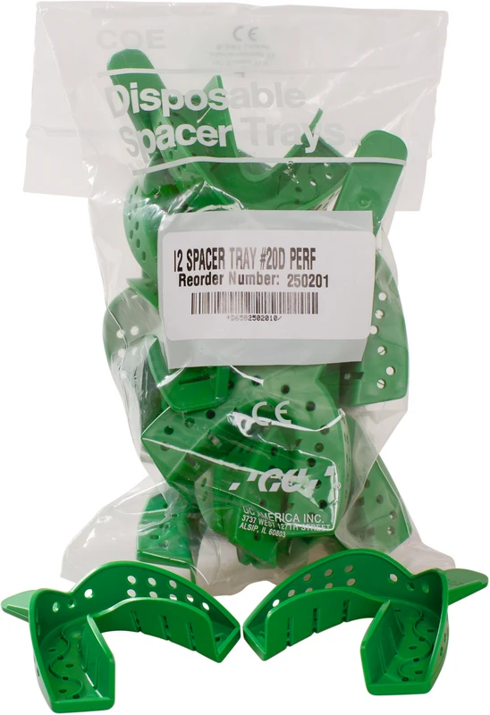 GC COE® Spacer Tray regular KS  Packung  12 Stück UK-20D, L