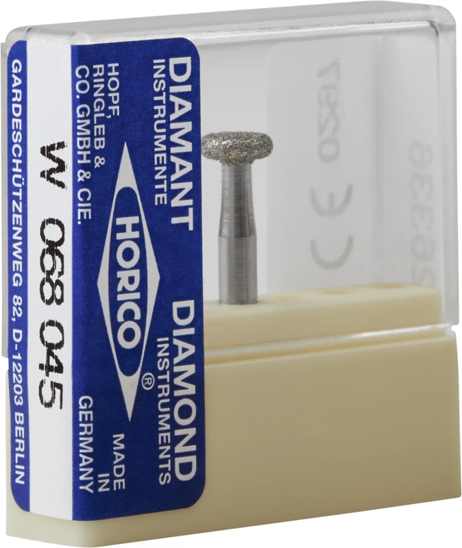Diamantschleifer 068  Stück  RA, Figur 068, 1,5 mm, ISO 045