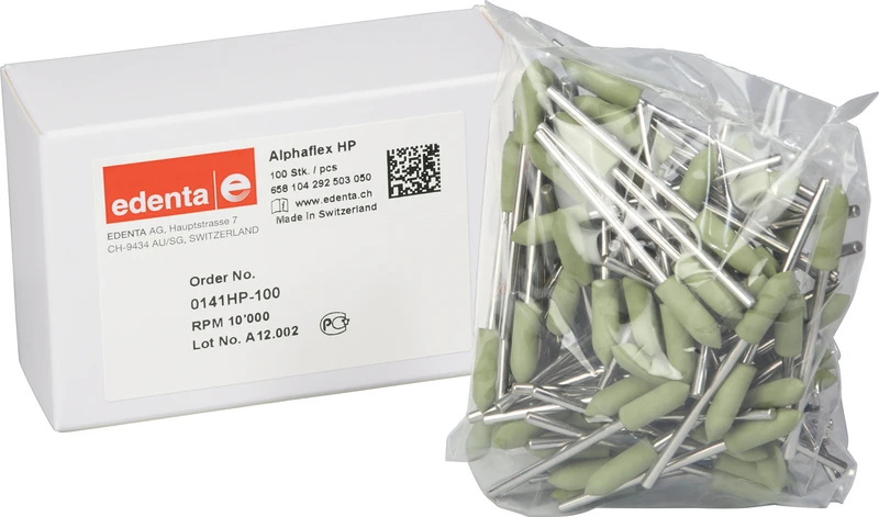 Alphaflex  Packung  100 Stück grün, HP, Figur 292, 16 mm, ISO 050