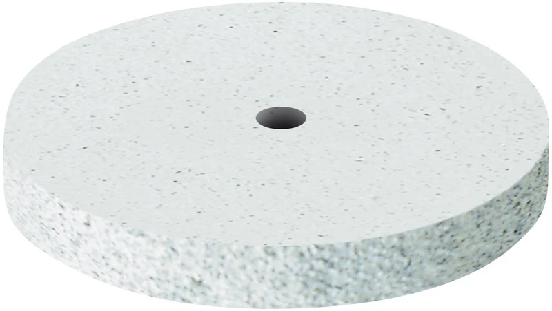 EVE UNIVERSAL  Packung  100 Stück unmontiert, weiß grob, Figur Rad, 22 x 3 mm