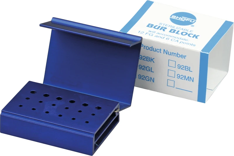 Bohrerständer BUR BLOCK  Stück  blau