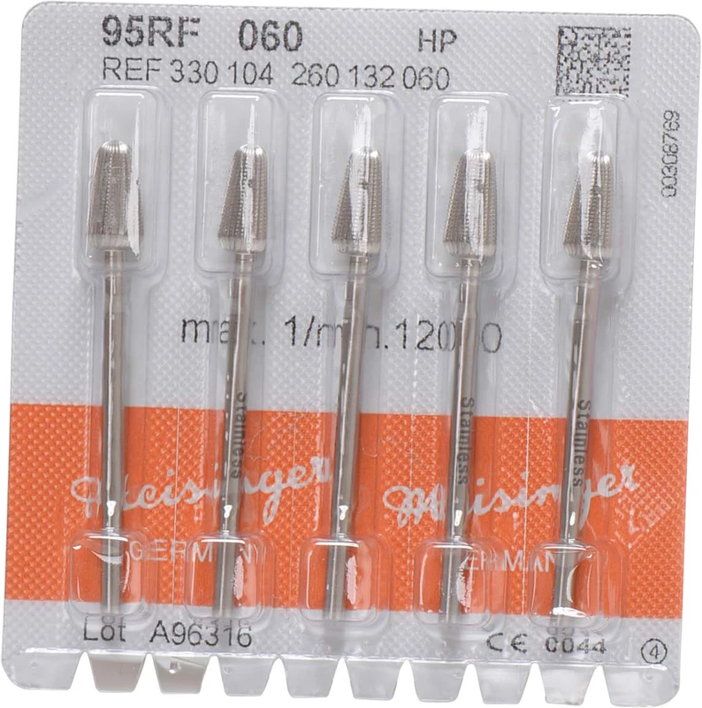 Stahlfräser 95RF  Packung  5 Fräser ISO 060, HP