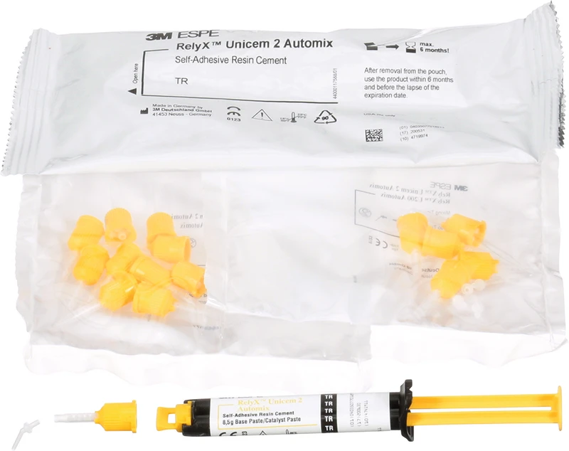 RelyX Unicem 2 Automix  Packung  8,5 g Automix-Spritze A3 opak, Zubehör