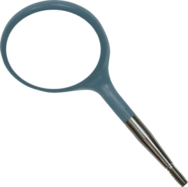 Crystal HD Mundspiegelansätze  Packung  12 Stück Größe 5, Ø 24 mm, blau