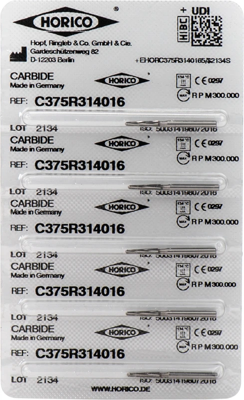 HM-Finierer C375R  Packung  5 Stück FG, Figur 198, 8 mm, ISO 016